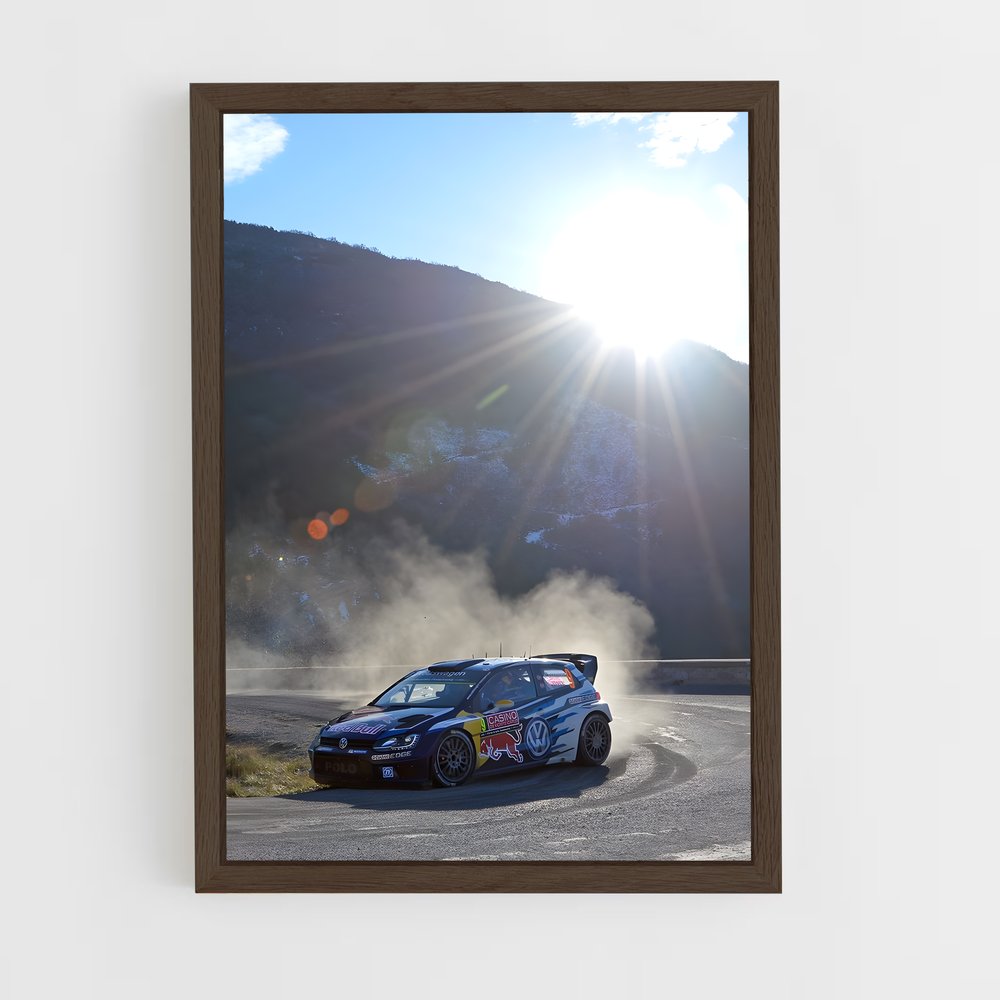 Poster Rallye Énergique – affiche Volkswagen (vue 5)